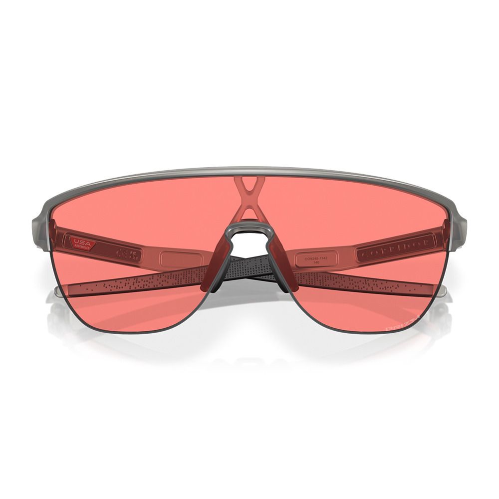 Oakley CORRIDOR - Lunettes de soleil matte grey ink/prizm peach