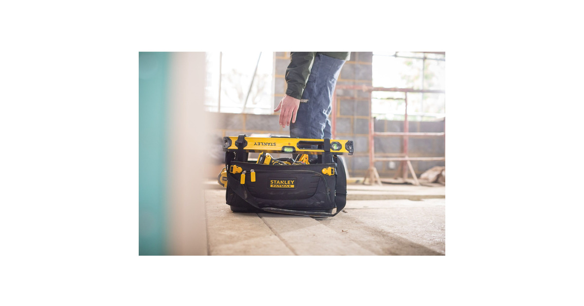 StanleyFATMAX Open Gereedschapstas Quick Access  (Zwart/geel)