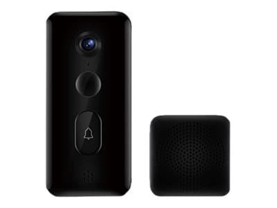 Xiaomi Mi Smart Doorbell 3 - Smart dørbjelle og ringeklokke - med kamera - trådløs - 802.11b/g/n - 2.4 Ghz