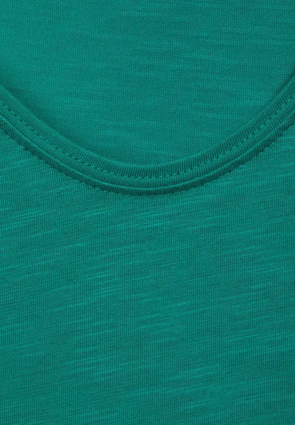 Basic T-Shirt - intense aqua