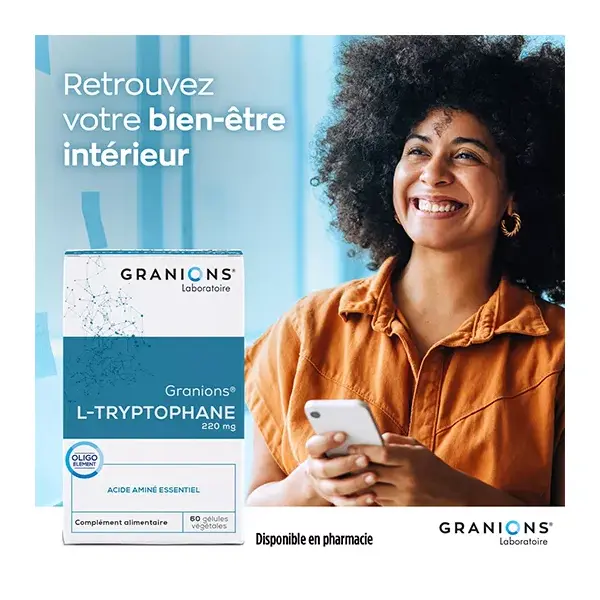 Granions L-Triptofano 220mg 60 cápsulas
