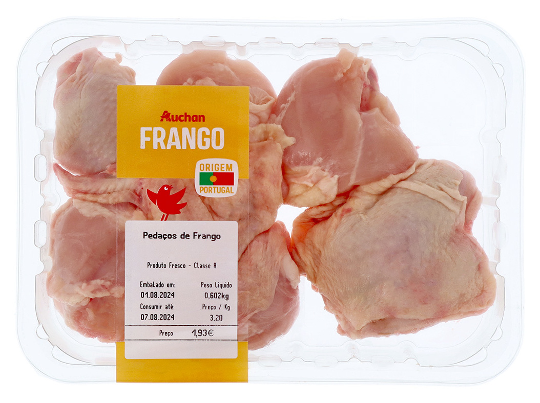 PEDAÇOS DE FRANGO AUCHAN KG