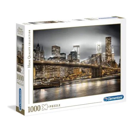 Clementoni High Quality Puzzle New York Skyline, 1000 Teile
