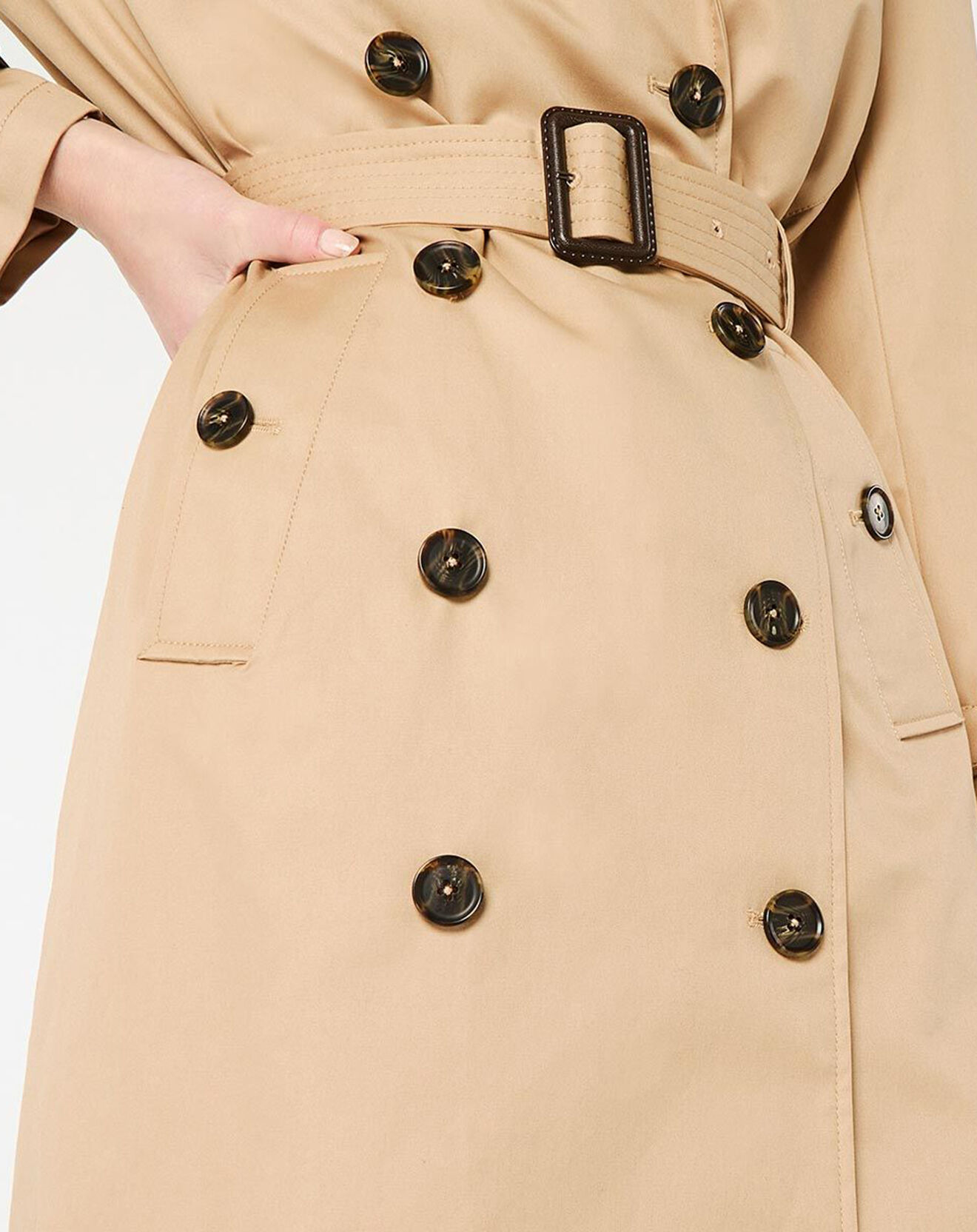 Jodhpur Imperméable trench Paxi Maxi beige clair