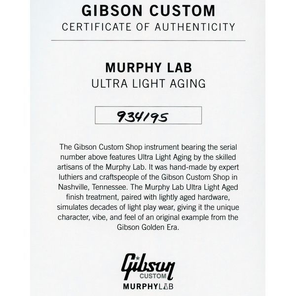 Gibson Les Paul 59 HPT DIT #1
