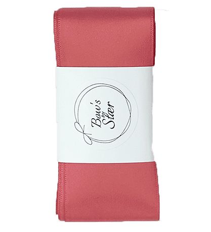 By St?r D?bsb?nd m. Sl?jfe - Satin - Dusty Berry