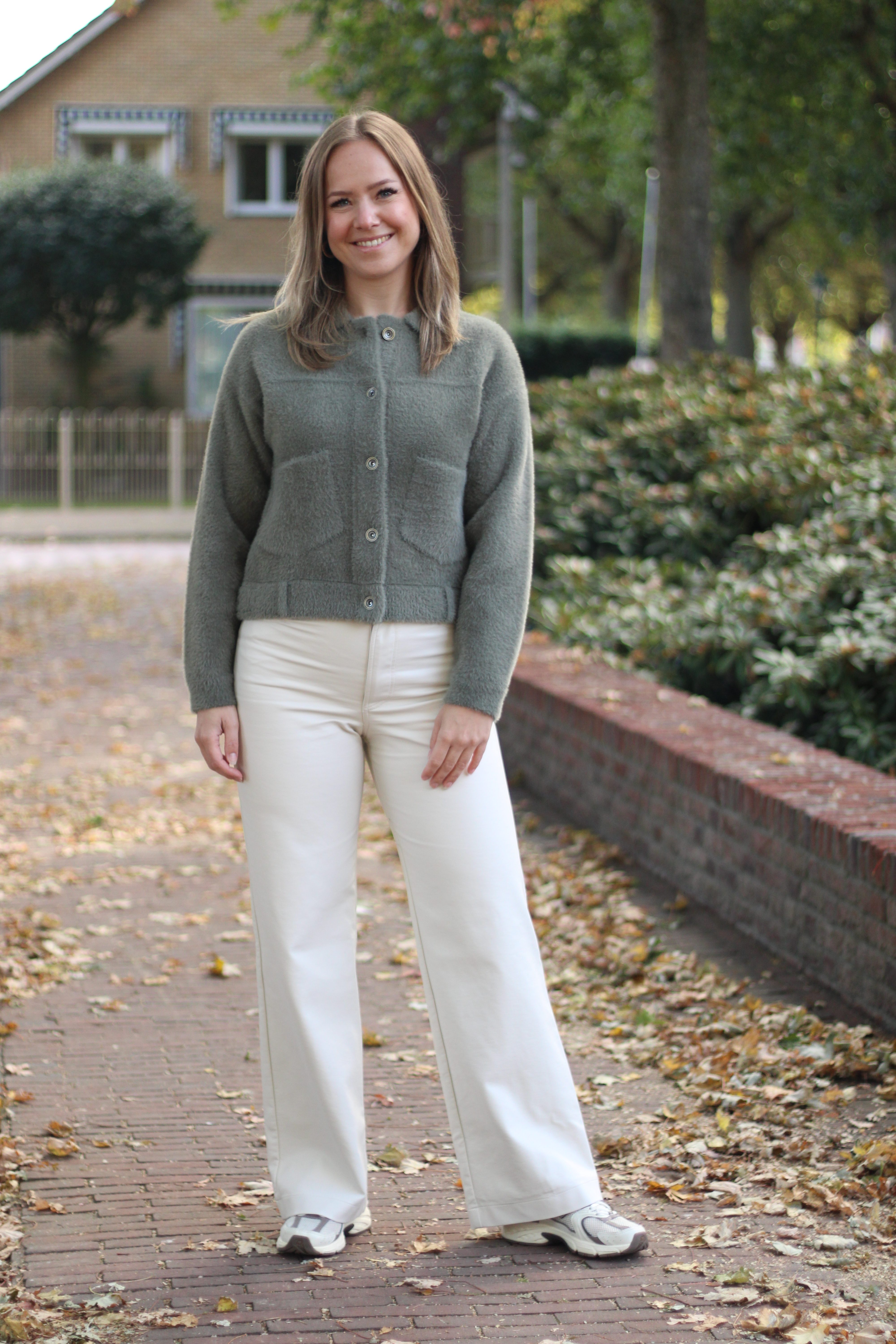 Rino & Pelle - Bubbly Boxy Jacket - Green Ash