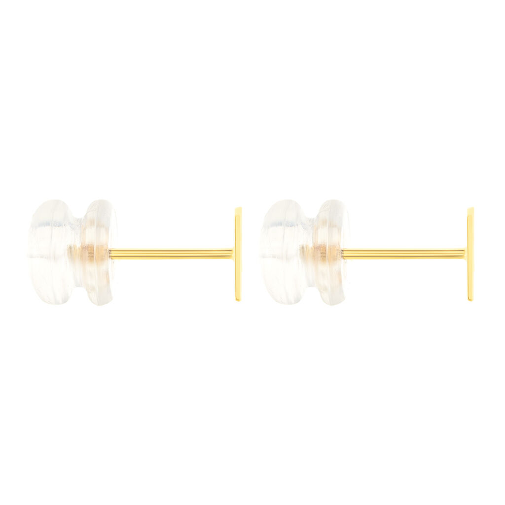 Boucles D'oreilles Puces Genovera Or Jaune