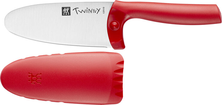 Zwilling Twinny Kokkekniv, 10 cm rød Rød