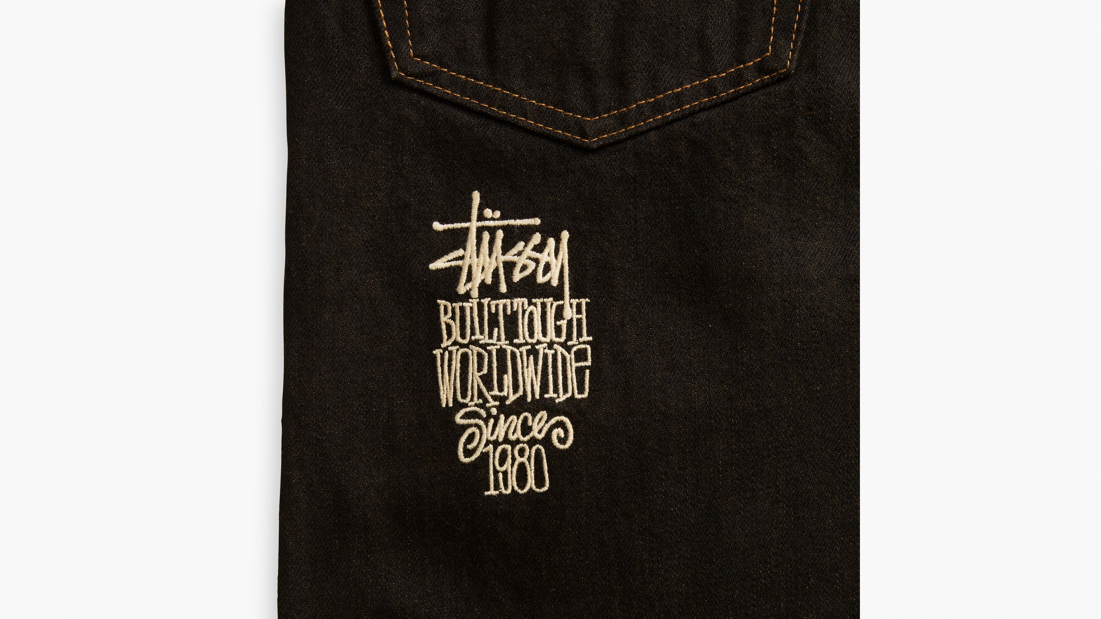 Jean Crispy Rinse Stüssy & Levi's® - Black/Brown - Noir