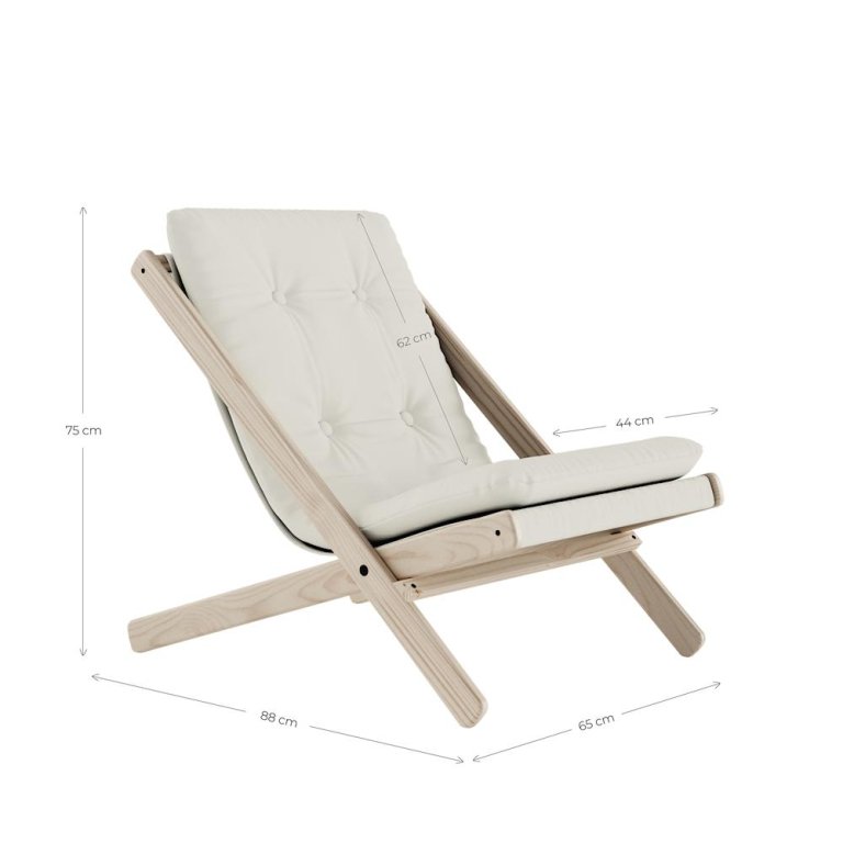 Karup Design Boogie klapstoel naturel, Wheat Beige