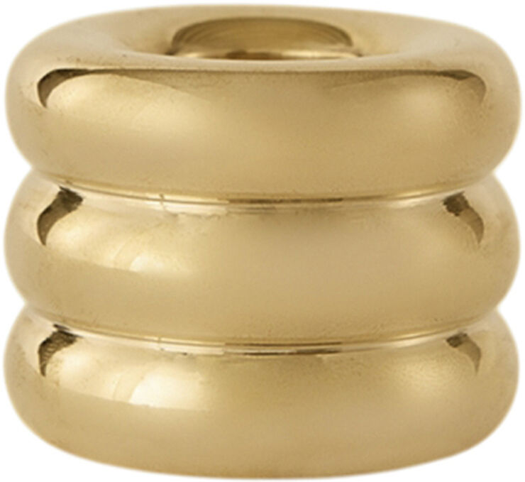 OYOY Living Design Savi Solid Brass Candleholder Brass