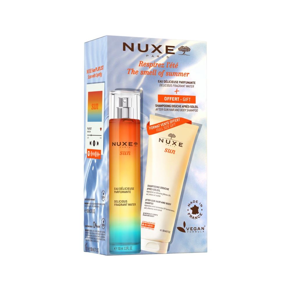 NUXE Sun Kit<br>1 Stück, sinnliches Duftspray 100ml + Dusch-Shampoo 200ml