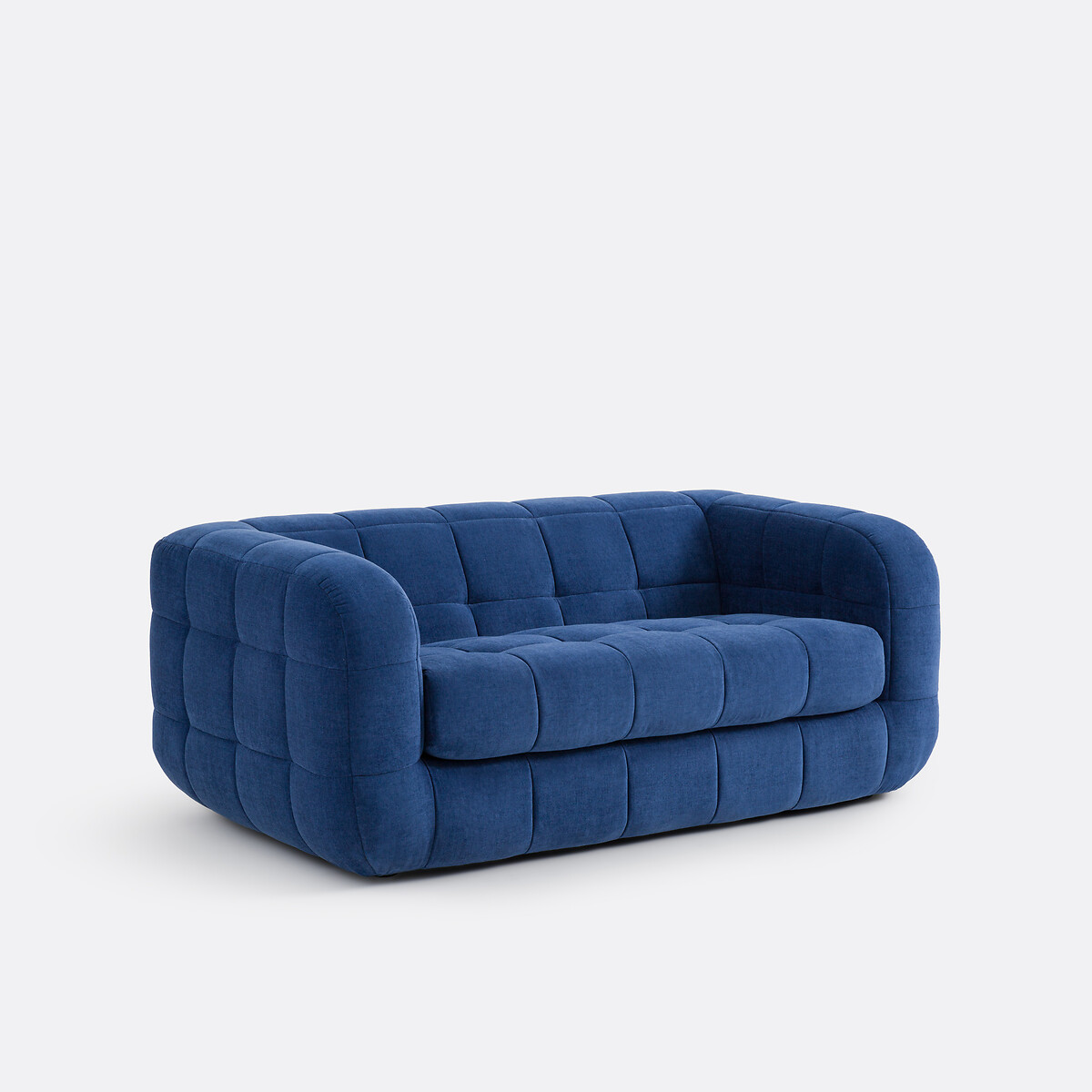 LA REDOUTE INTERIEURS<br>Sofá de 2 lugares, veludo, Pieta