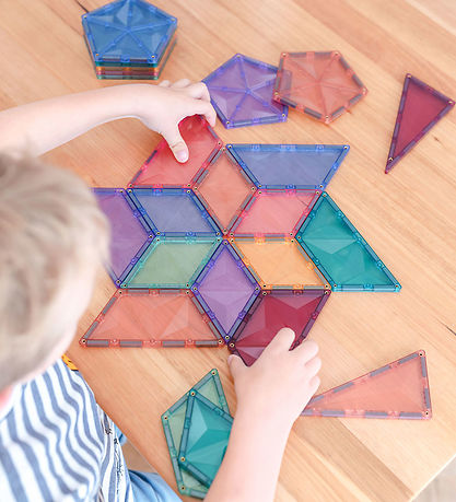 Connetix Magnetset - 48 Teile - Pastel Form-Erweiterungspaket