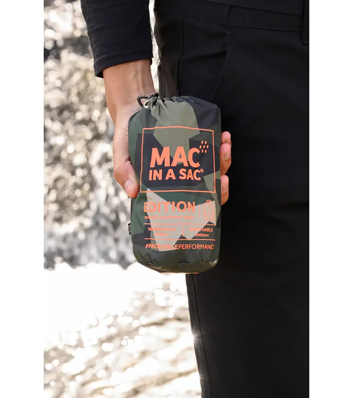 Mac in a Sac Origin 2 Regenjas Groen/Multi