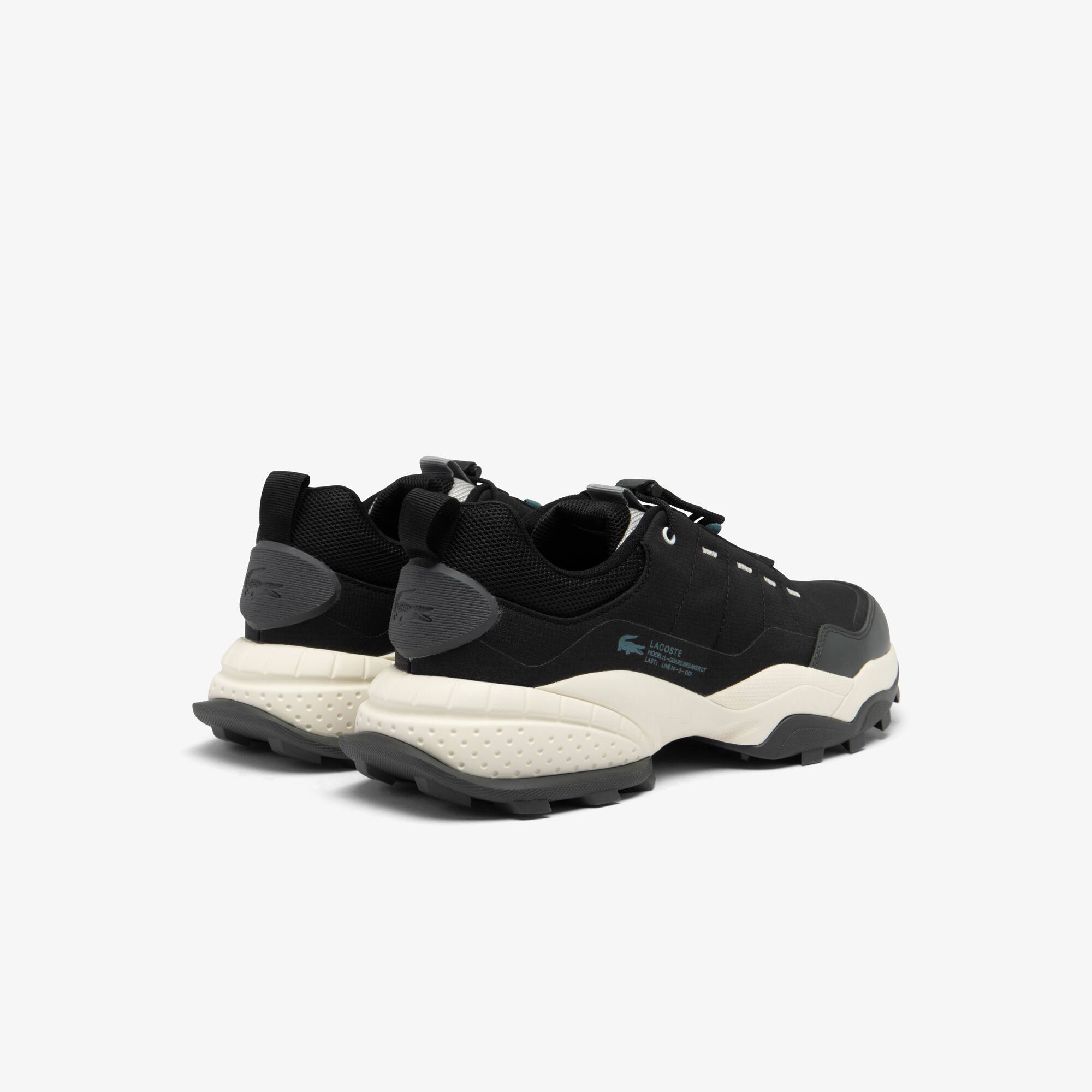 Sneaker Outdoor L-Guard Breaker CT homme en nylon ripstop Outdoor - Noir - Lacoste - Homme
