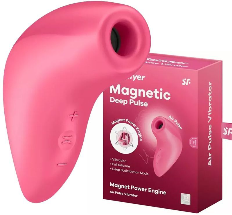 Satisfyer Magnetic Deep Pulse - Roze