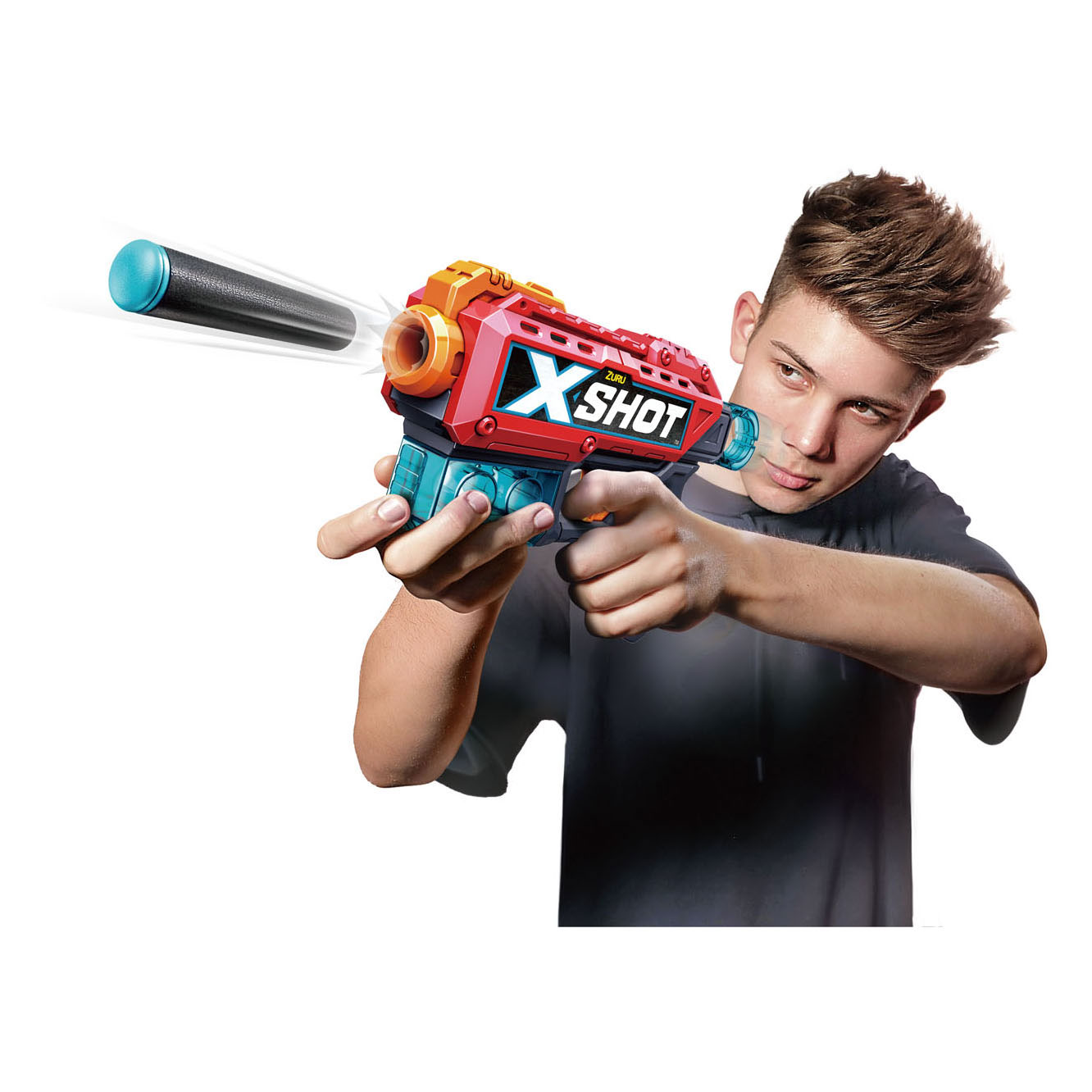 X-Shot Kickback met 8 Darts