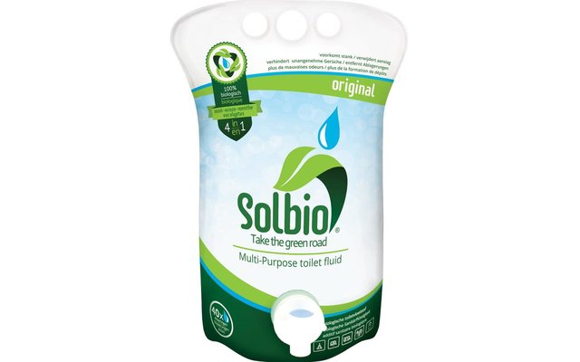 Solbio Original Sanitärflüssigkeit biologischer Sanitärzusatz Eukalyptus Minze