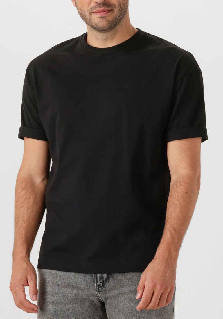 zwarte drykorn t-shirt thilo 520198