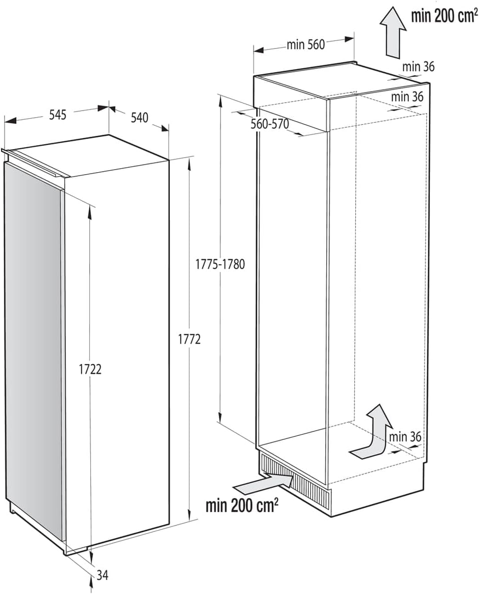 Gorenje Kühlschrank · RI418EE0 - 301 Liter