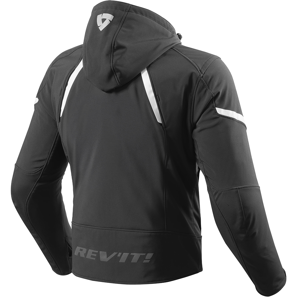 Rev'it - Veste Burn Noir / Blanc