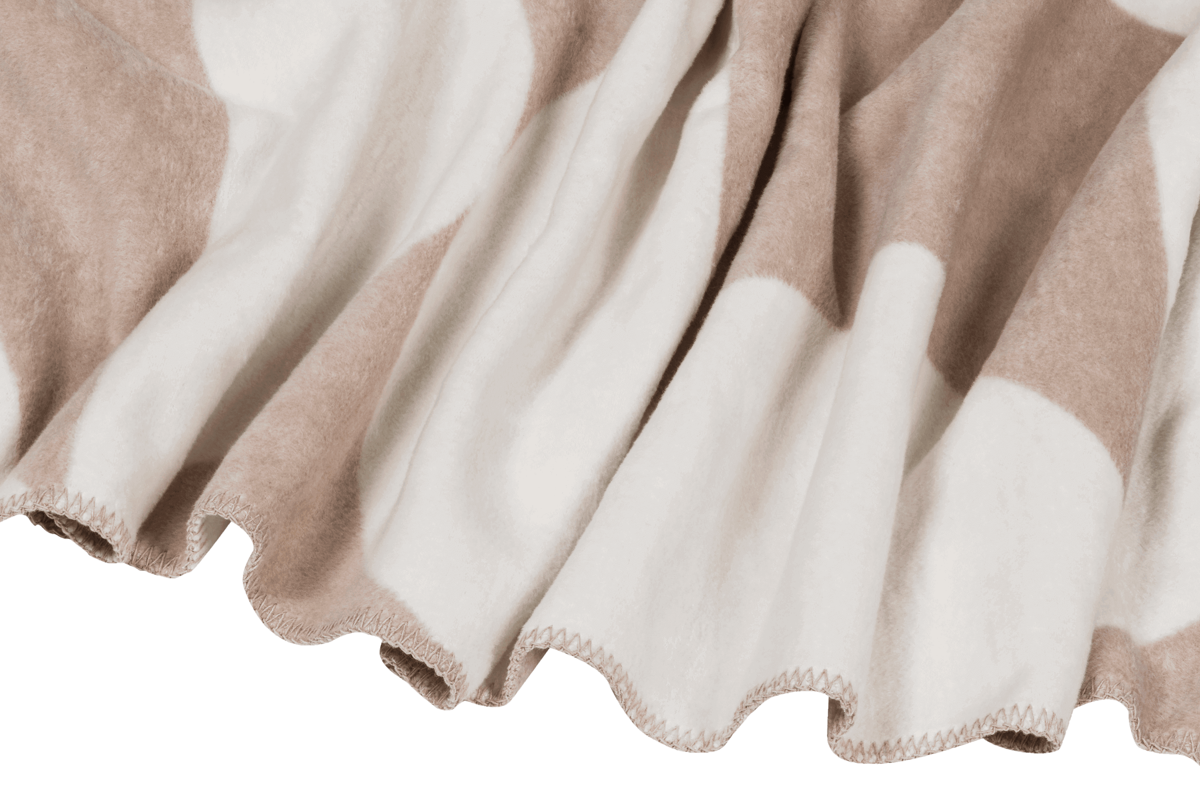 noo.ma TUL Katoenen deken - Creme Beige