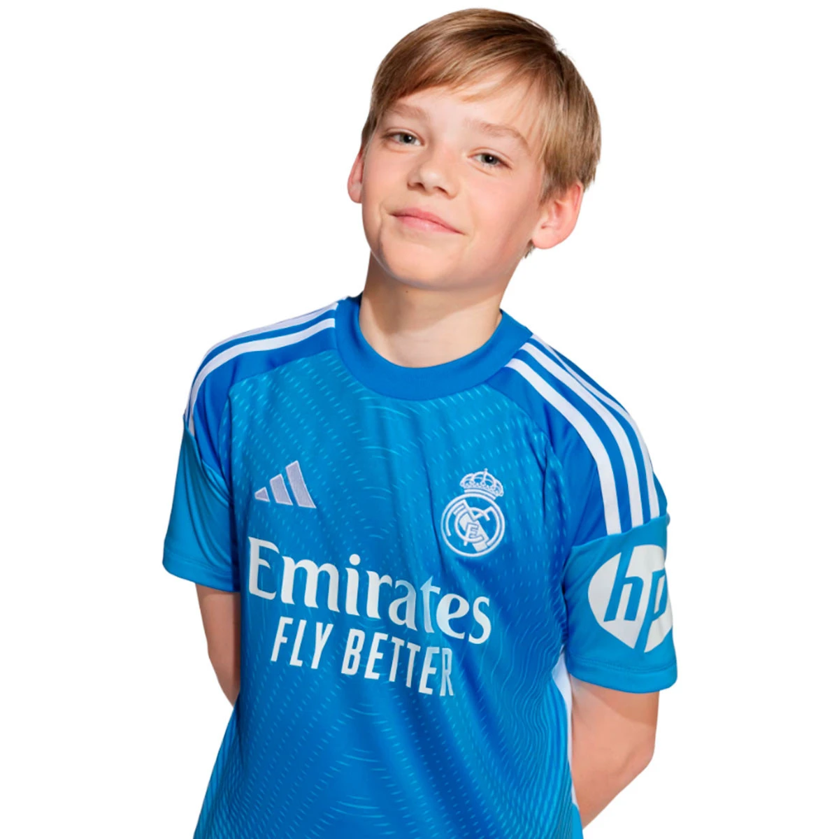 Camisola adidas Real Madrid Primeiro Equipamento Guarda-redes 2025-2026 Criança