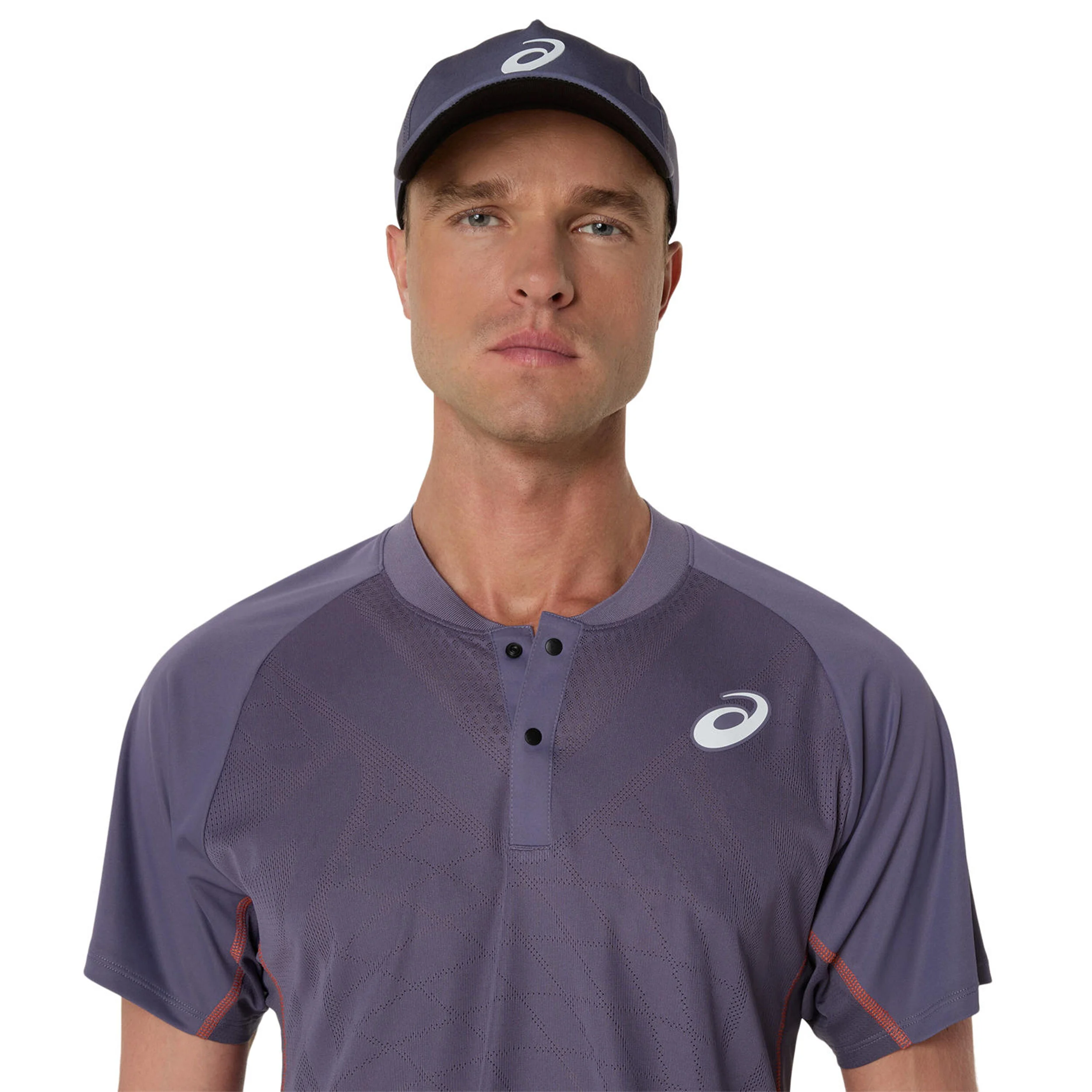 ASICS Match Actibreeze Polo Hommes - Violet