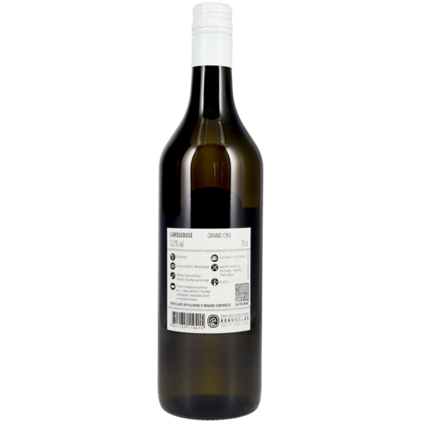 Vaud AOC L'Arquebuse Bonvillars -75cl
