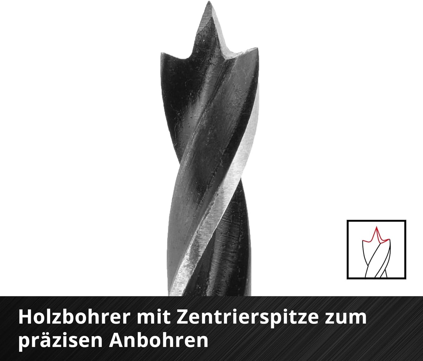 Einhell M-CASE 16-delige boorset (houtboren, steenboren en metaalboren met E 6.3 schacht voor accuschroevendraaiers en boormachines inclusief opbergdoos)
