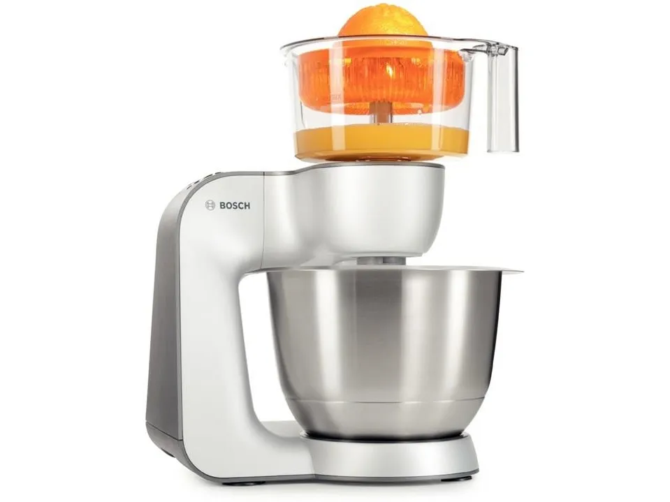 Bosch Styline MUM54251 - Køkkenmaskine - 900 W - hvid/sølv