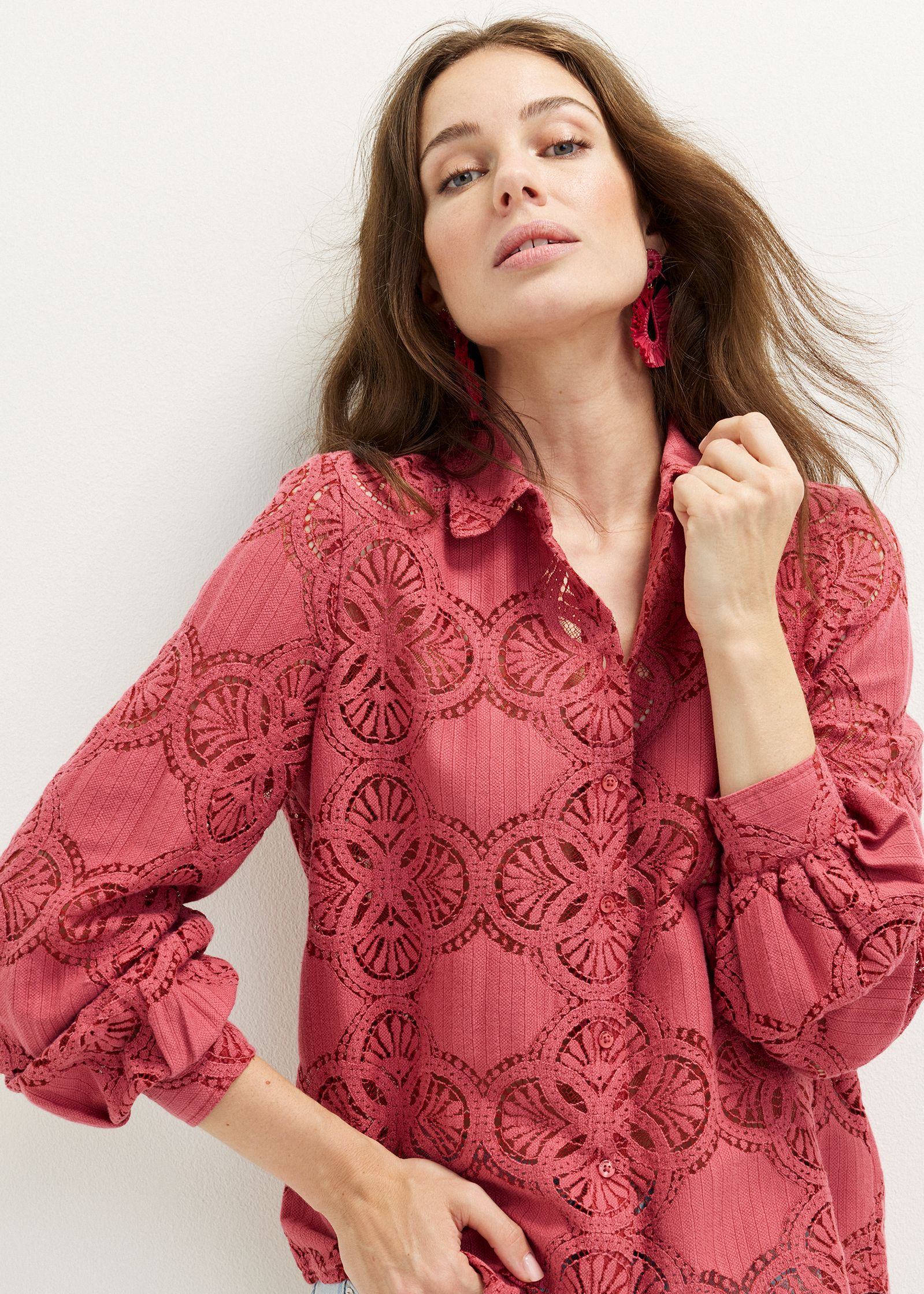 Kanten blouse