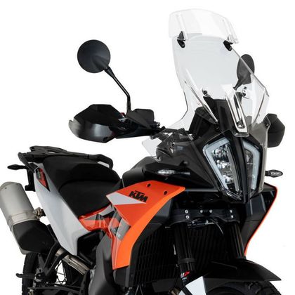 Bulle Puig TOURING (+10 cm) avec visière - Incolore