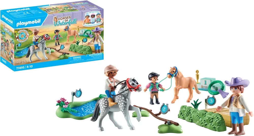 CAVALIERS PONEYS ET SAUT D'OBSTACLES - 71495