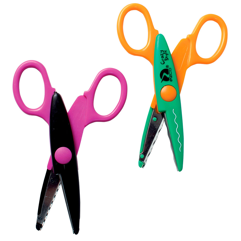 Lot de 2 ciseaux cranteurs 12cm