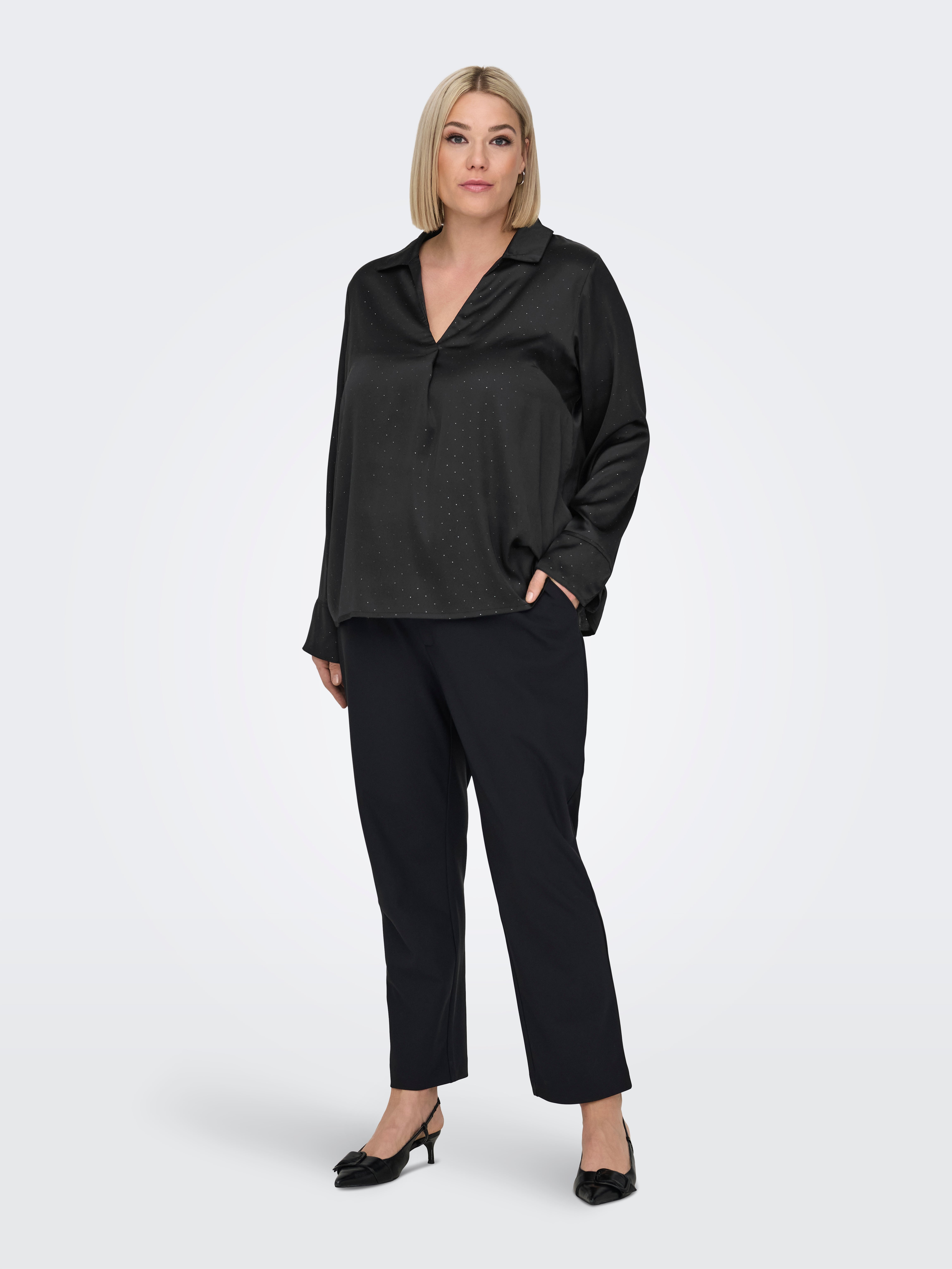 CARLUAR Hemd Black