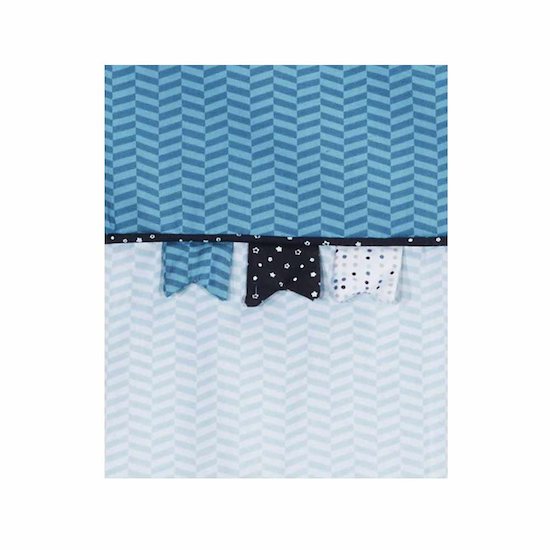 Lazare Édredon    Bleu        70 x 140 cm   de               Sauthon Baby's Sweet Home