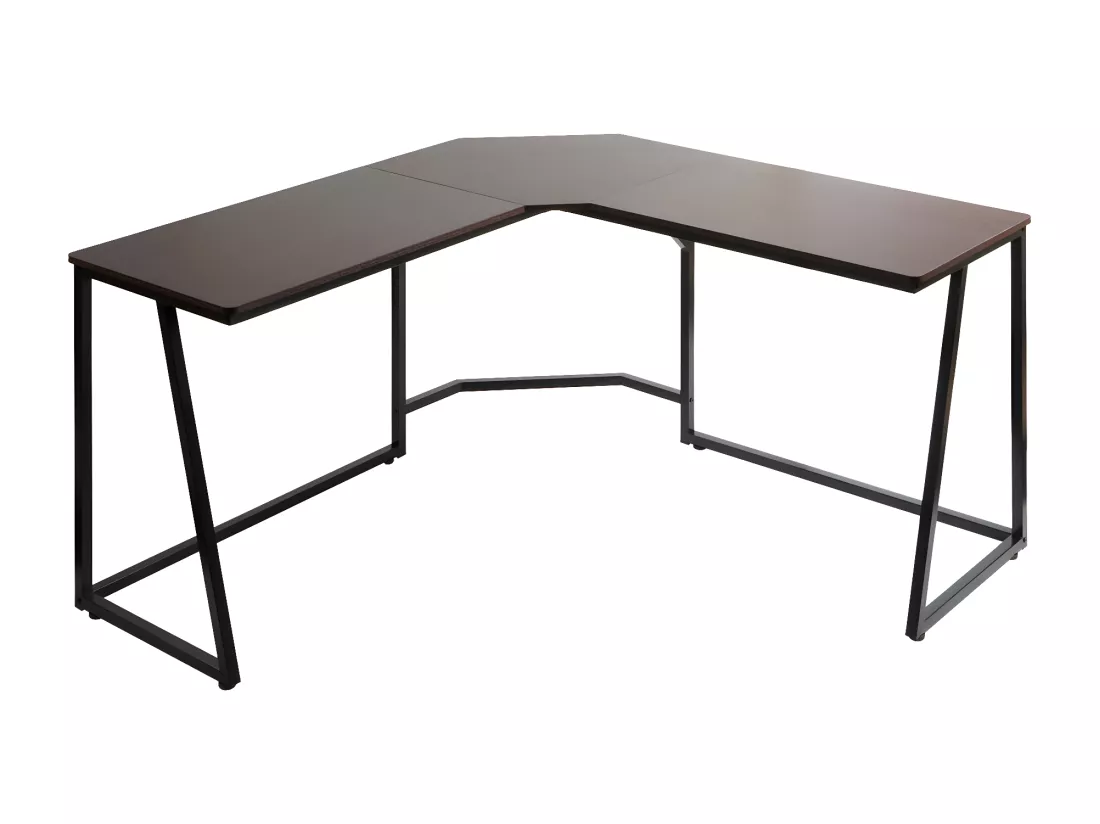 Bureau d'angle MCW-K66, brun foncé