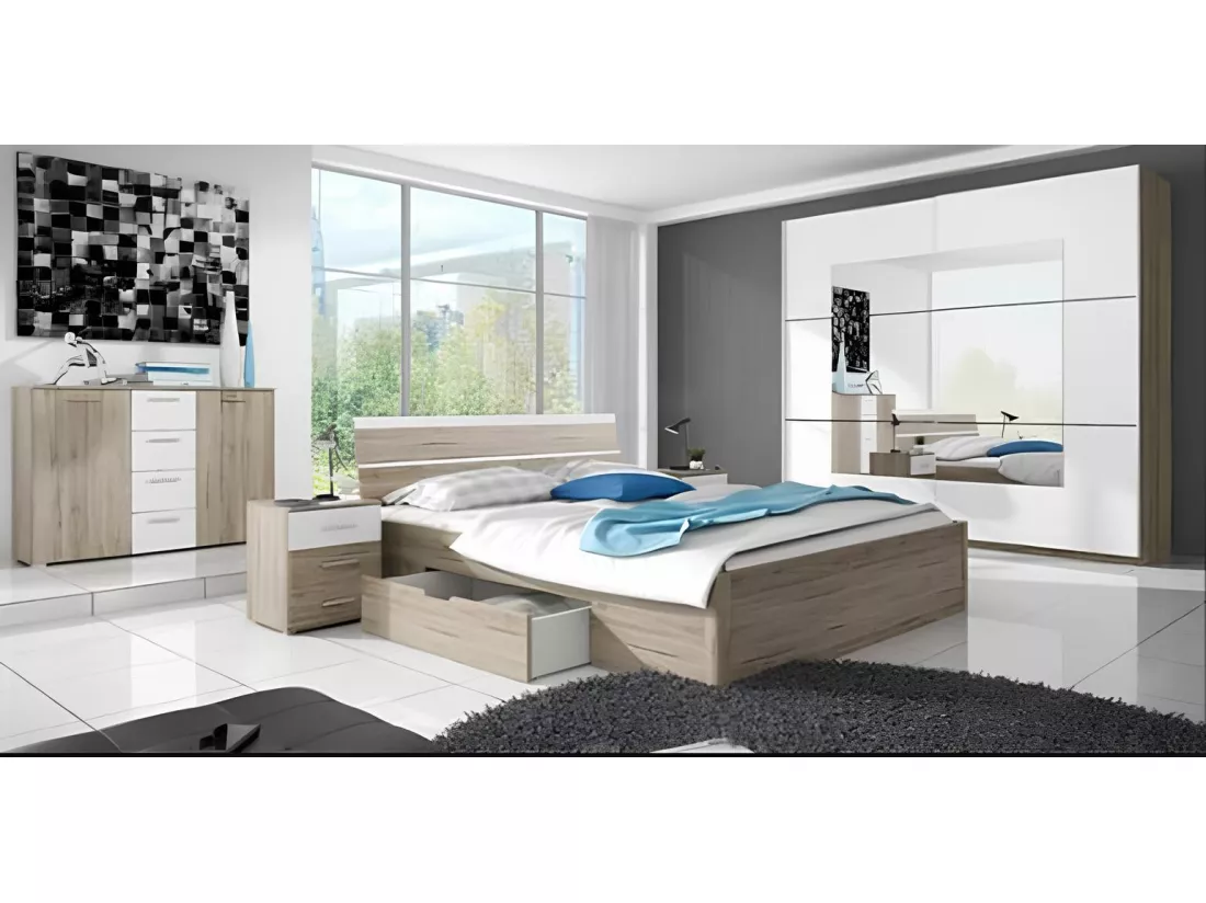 Chambre complète BETA 160x200 cm