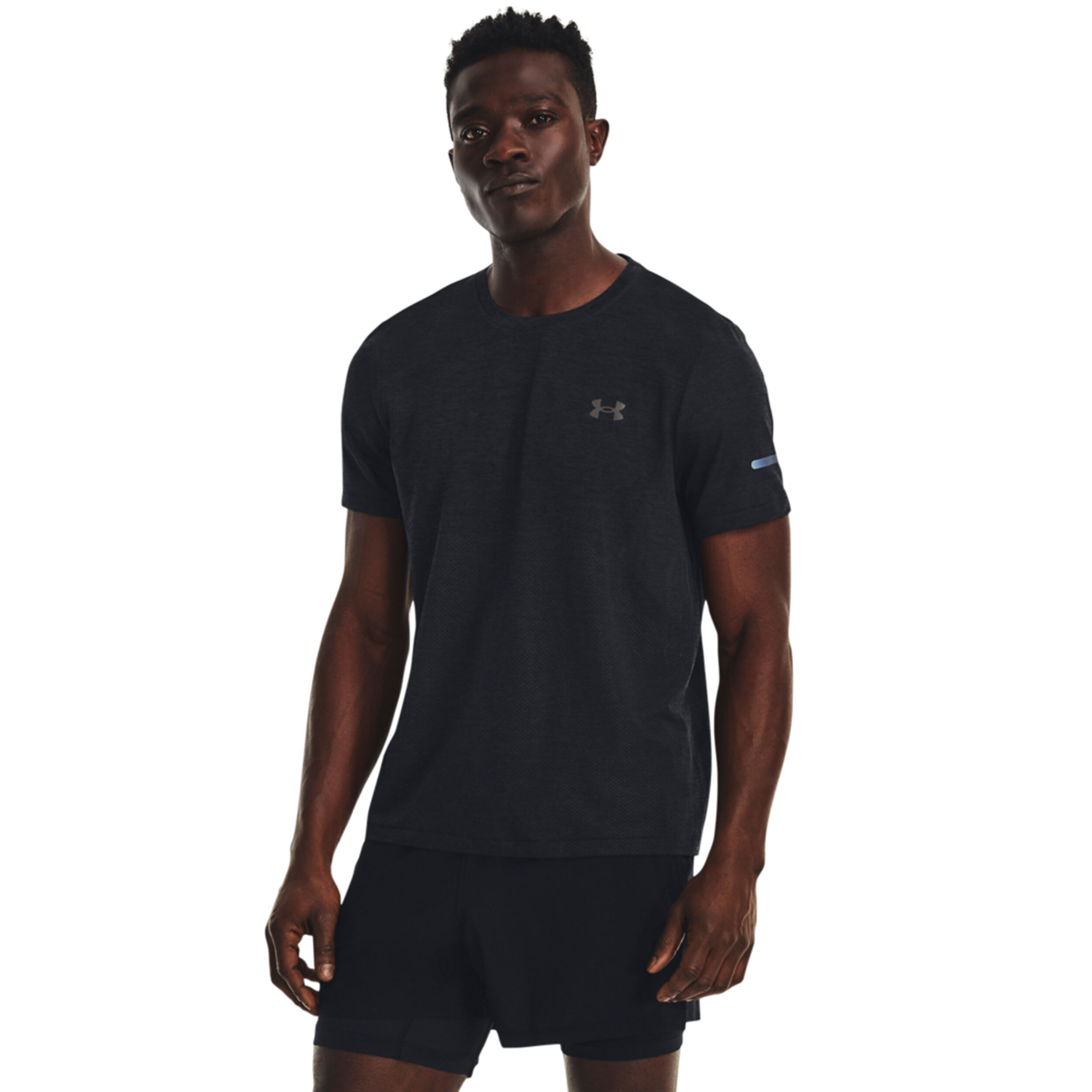 Under Armour Seamless Stride Maillot De Course Hommes - Noir