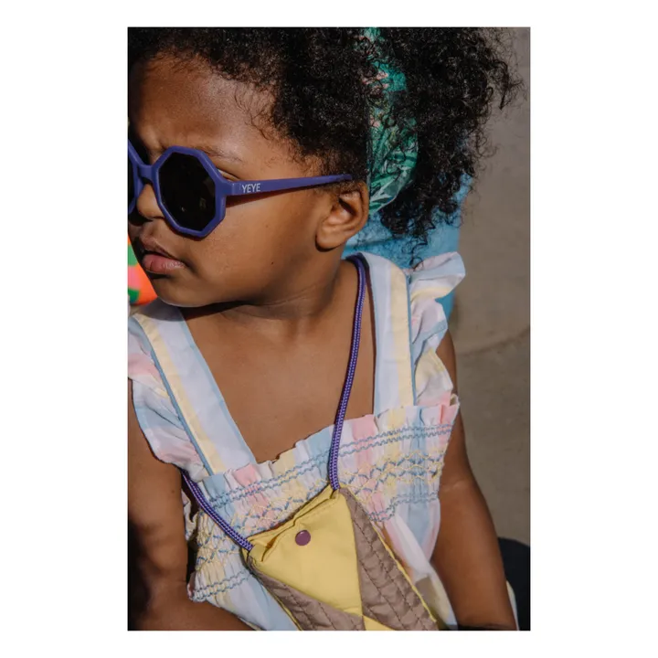 Mini Kyomo Lunettes de Soleil et Pochette YEYE X Mini Kyomo | Violet