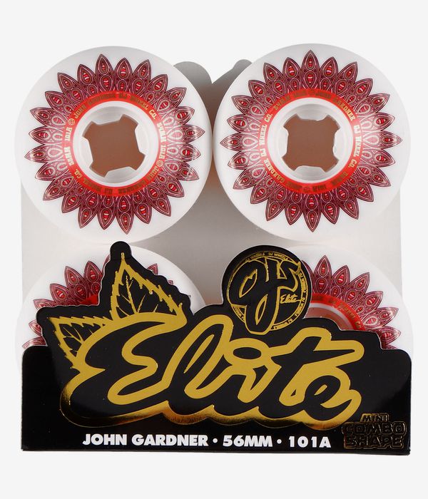 OJ Gardner Elite Mini Combo Rollen (white gold) 56mm 101A 4er Pack