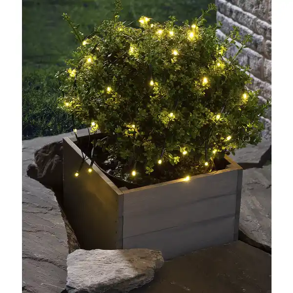 LED-Lichternetz mit 64 LEDs
