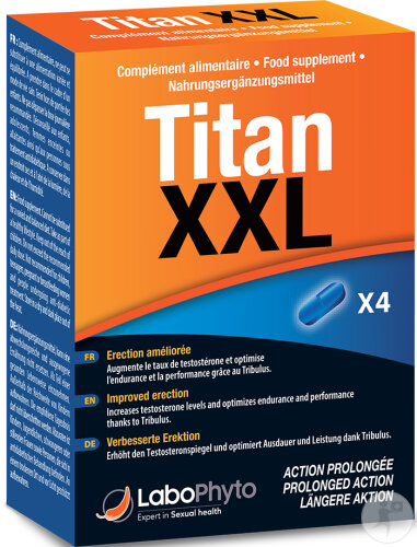 Labophyto Titan XXL Action Prolongée 4 Gélules