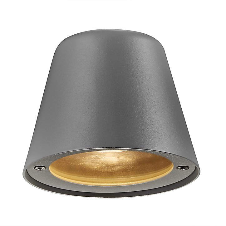 Applique murale extérieur Aleria GU10 IP44 35W H.10.7 x P.11.5 cm Nordlux gris