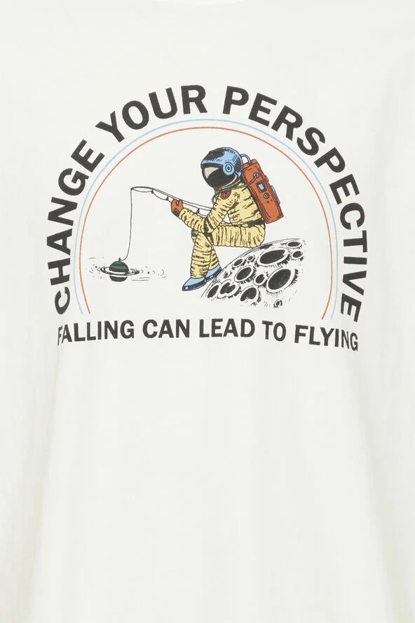 Blend Tee White astronaut
