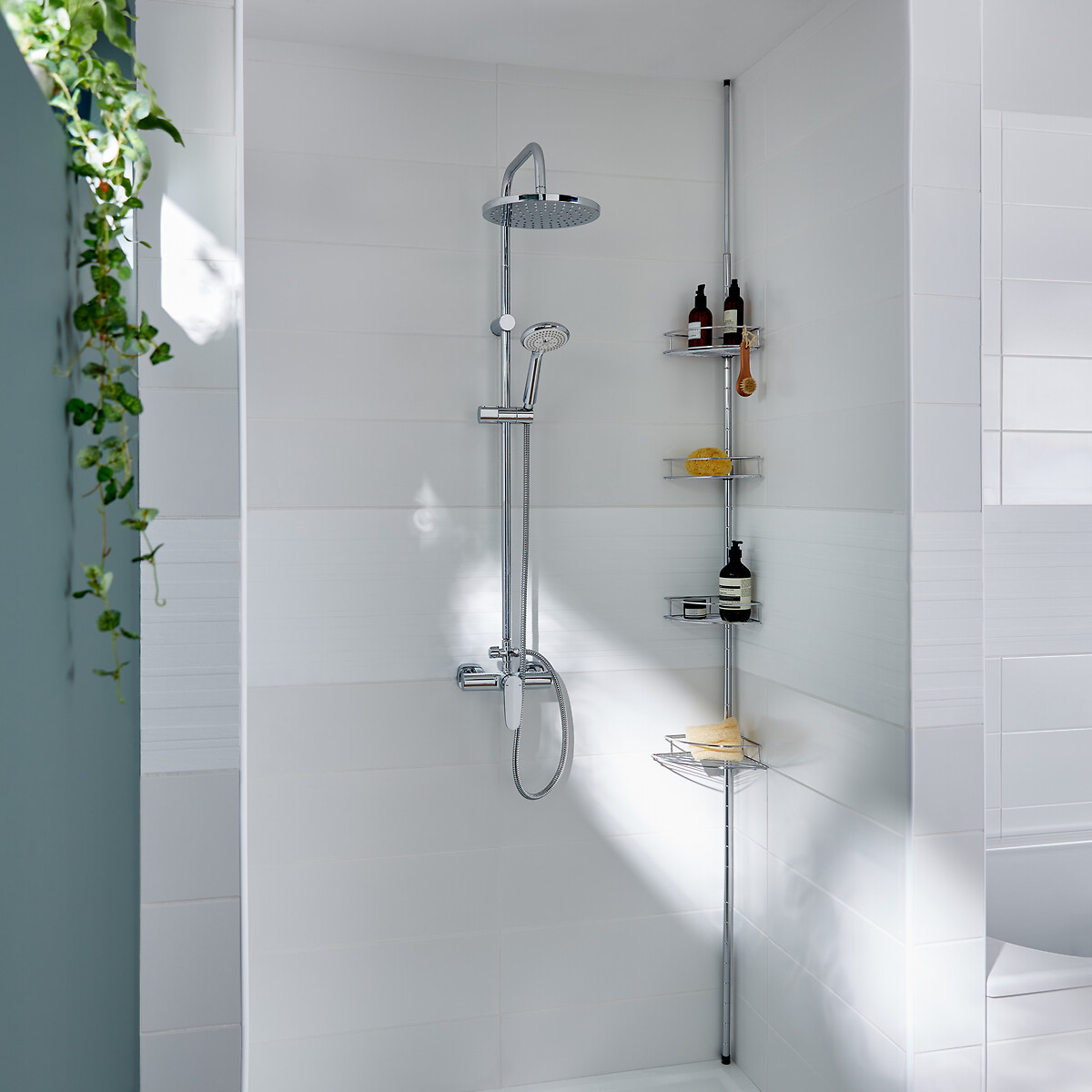 SO'HOME<br>Suporte extensível para chuveiro, persa