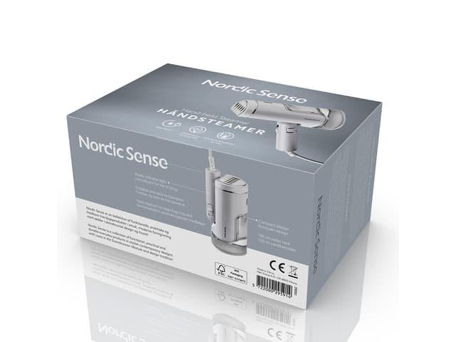 Nordic Sense Håndsteamer 1500 watt Grå